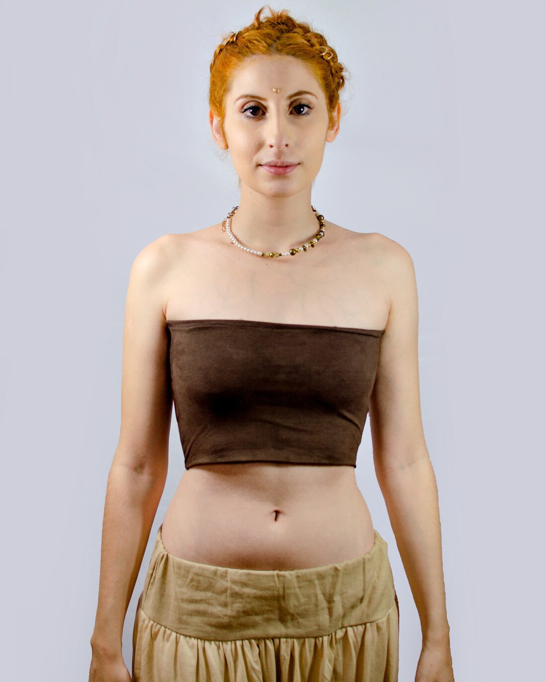 Leather Helen Top