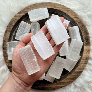 Selenite stick , Selenite , Raw crystals , Small Selenite stick