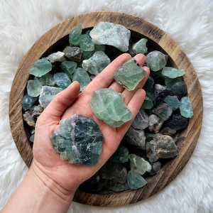 Raw Rainbow Fluorite , Blue Fluorite , Green Fluorite , Purple Fluorite , raw Fluorite , ethically sourced crystals