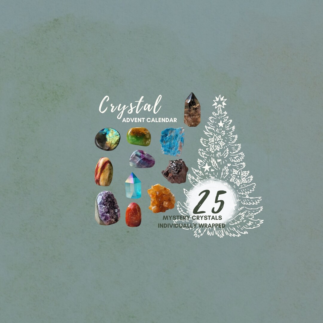 Crystal Advent Calendar 2023 Advent Calendar Fillers Etsy UK