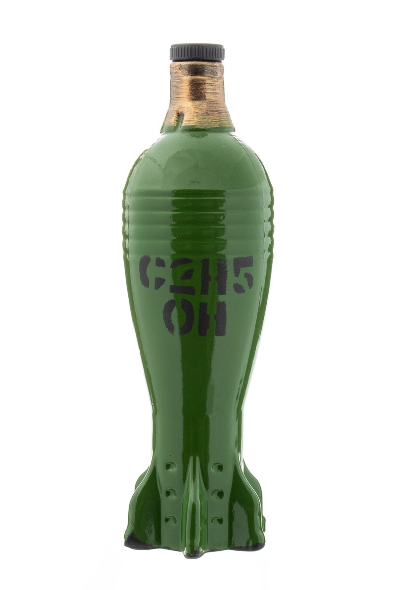 Military Gift DECANTER Barware Bottle like Rocket Bomb Torpedo Etsy