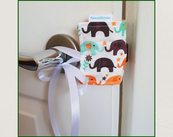 Door Muffler * Door Whisperer * Door latch cover * Elephant * Rainbow