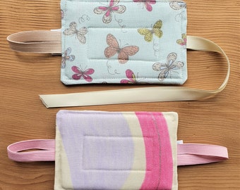 Door Slam Stopper * Door jammer *  Butterflies * Aqua * Pink * Cream * Door guard