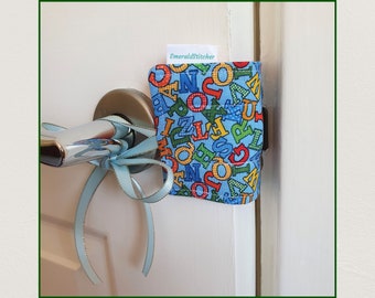 Door Muffler * Door Whisperer * Door latch cover * Nursery * Child's room