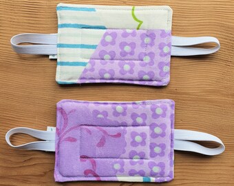 Door Slam Stopper * Door jammer *  Purple* Cream * Flowers * Door guard