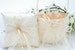 Ring Bearer Pillow, Flower Girl Basket, Pillow Basket Set, Wedding Basket, Wedding Pillow, Flower Girl Basket Set