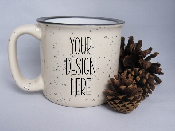 Download Camping Camper Mug Stock Photo Mockup Blank Mug Photograph Mockup Psd Polo Shirt Yellowimages Mockups