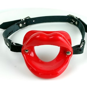 Silicone Black Oral Gag Open Mouth Plug Soft Oral Stuffer Restraint Kinky SM  Toy