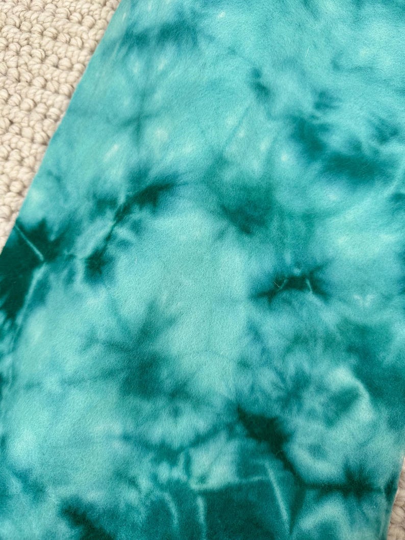 Splotchy Rug Wool Felt, Tie Dyed, Splotchy Blotchy Fun Tones, Extra Wide. 15 Cm ...