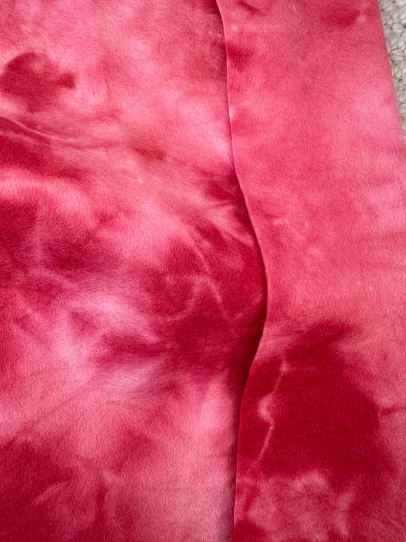 Splotchy Rug Wool Felt, Tie Dyed, Splotchy Blotchy Fun Tones, Extra Wide. 15 Cm ...