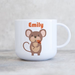 Child&#39;s Personalised Unbreakable Plastic Cup, Kids 6oz Cup, Children&#39;s Mug, Kids Mug, Gift for Son Daughter Grandson Grandaughter