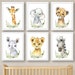 Jungle Animals Nursery Decor , Safari Nursery Prints , Nursery Set ...
