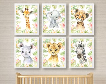 jungle theme nursery decor