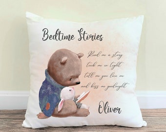 bedtime bear pillow