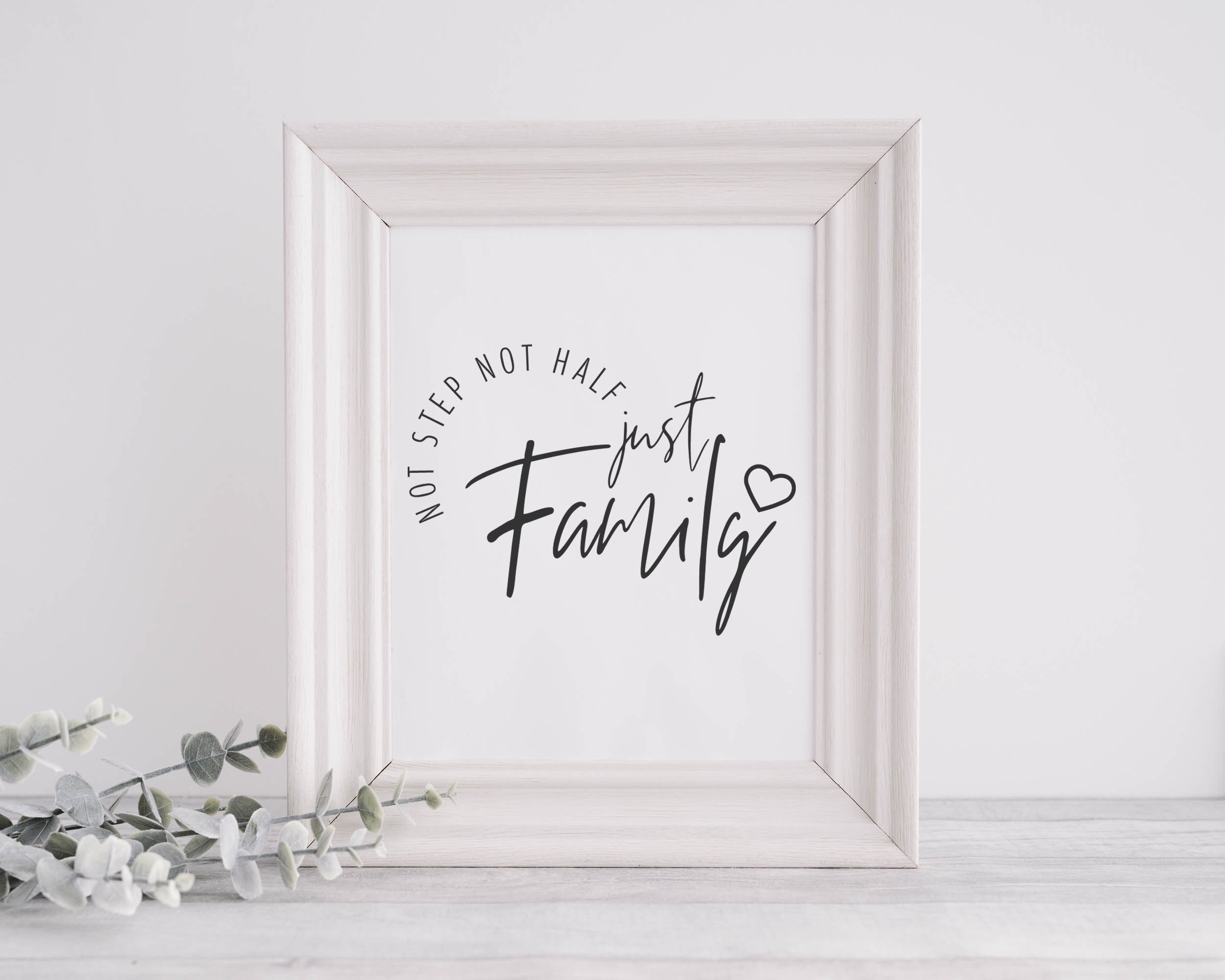 Blended Family Quote Print Step Half Family Quote Family - Etsy New Zealand