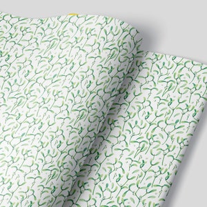 Christmas WHITE Mistletoe Recyclable Wrapping Paper Set WHITE Eco Friendly  Gift Wrap & Tags 