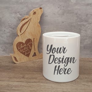 Money Box Mockup Coin Bank Mockup Sublimation Piggy Bank Mock Up Digital Download Jpg Styled Photography Mock-up SVG Mock up