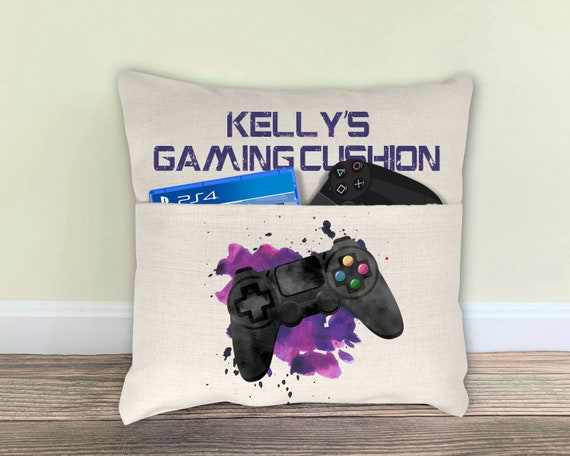 Gamer Today s Good Mood Is Sponsoring By Gaming' Throw Pillow Cover 18” x  18”