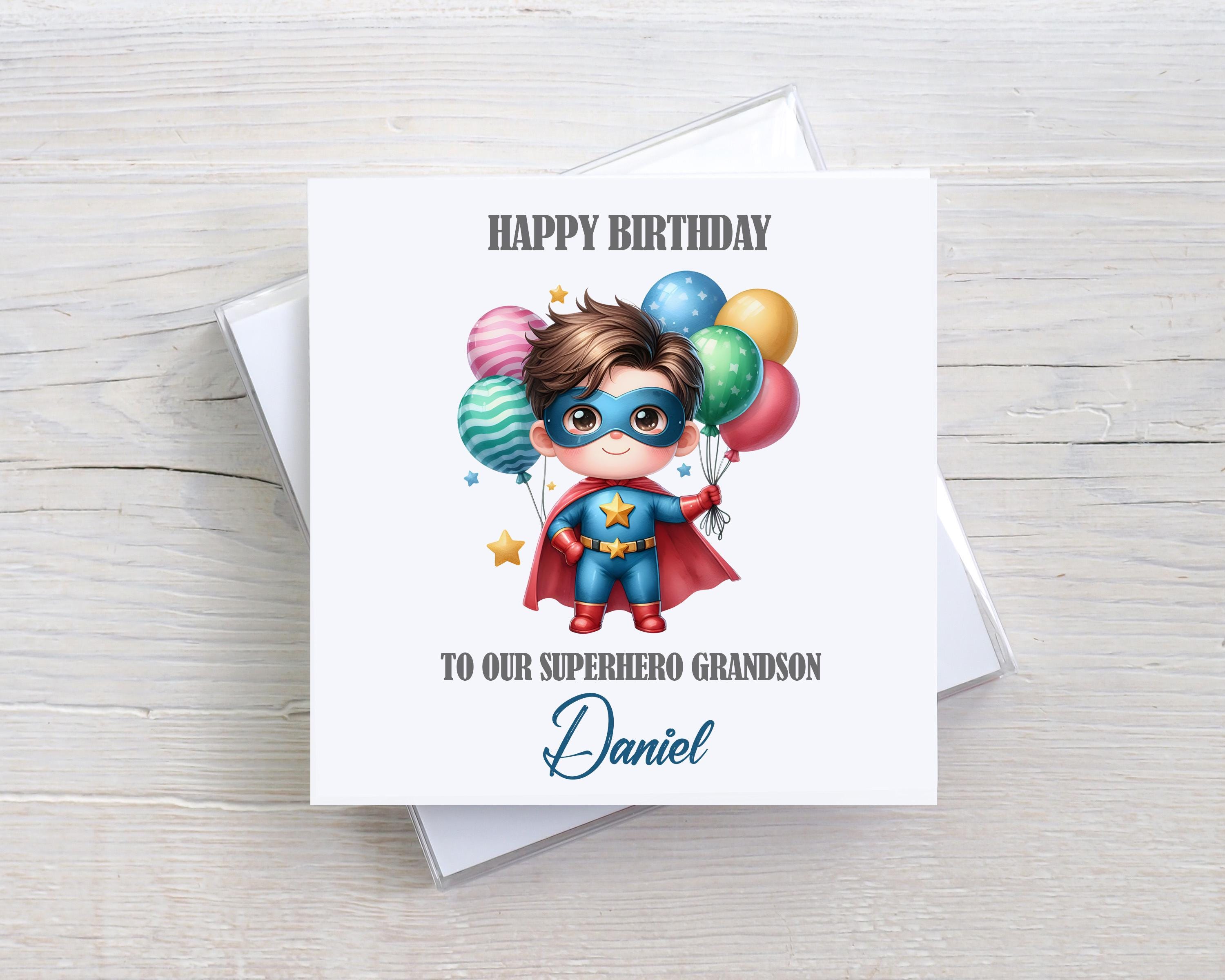 thumbnail interactive-video image 1 of Bright Cards Personalised Captain America Birthday Card – Marvel Avengers, Superhero Theme, Boys 1 of 4