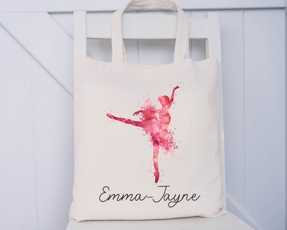 Over the Moon Gift Ballerina Canvas Tote – Olly-Olly