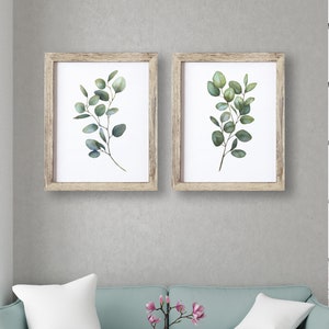 Botanical Print , Eucalyptus Wall Art , Leaf Print , Botanical Art , Eucalyptus Leaf Art , Room Decor - Home Office - Home Decor