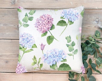 hydrangea cushion covers