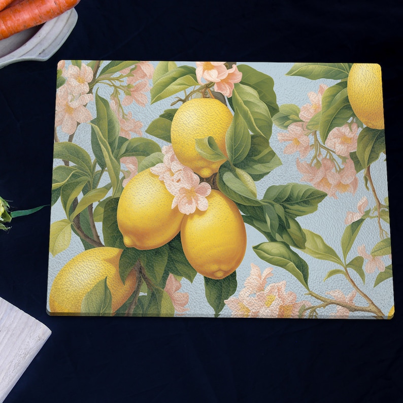 Glass Chopping Cutting Board, Worktop Saver, Tempered, Baking Kitchen