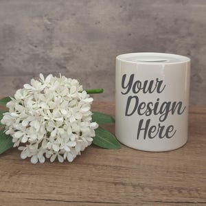 Money Box Mockup Coin Bank Mockup Sublimation Piggy Bank Mock Up Digital Download Jpg Styled Photography Mock-up SVG Mock up