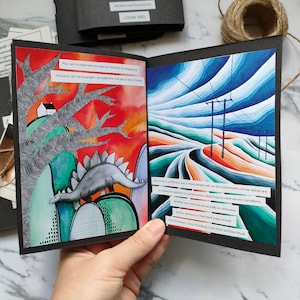 Autism & Art Zine PDF | Digital Version | by Louise Abel | Self-published |