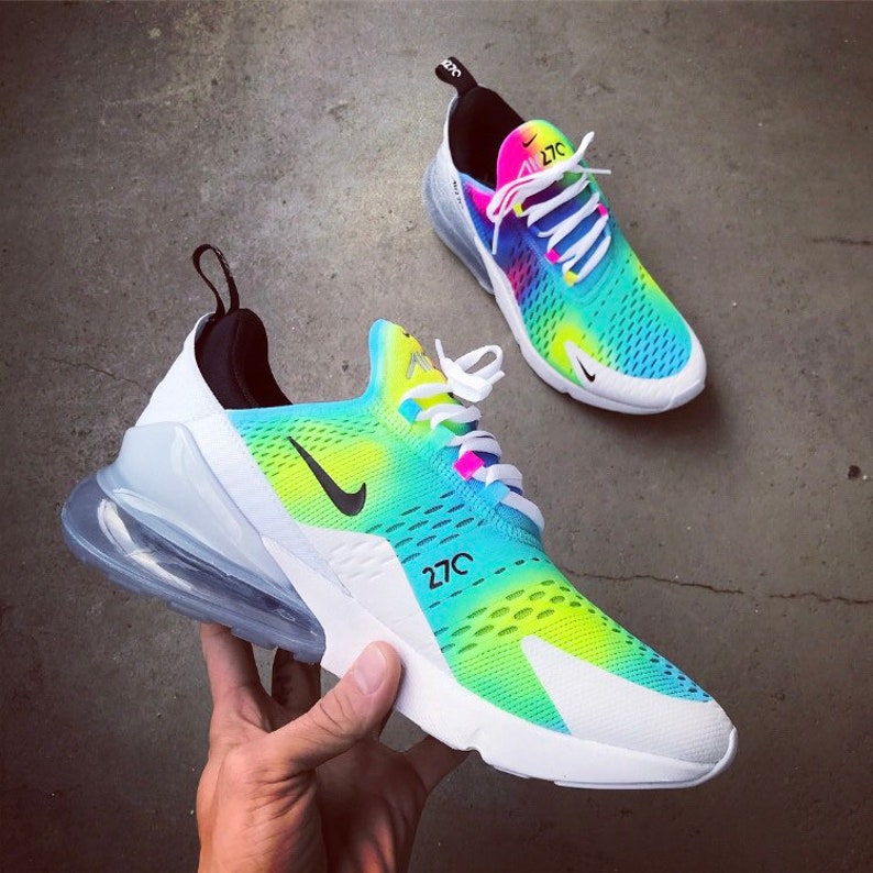Full Custom Nike Air Max 270 Summer Love Etsy