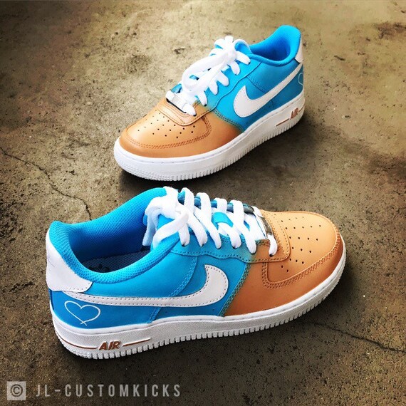 Full Custom Nike Air Force 1 pacific 