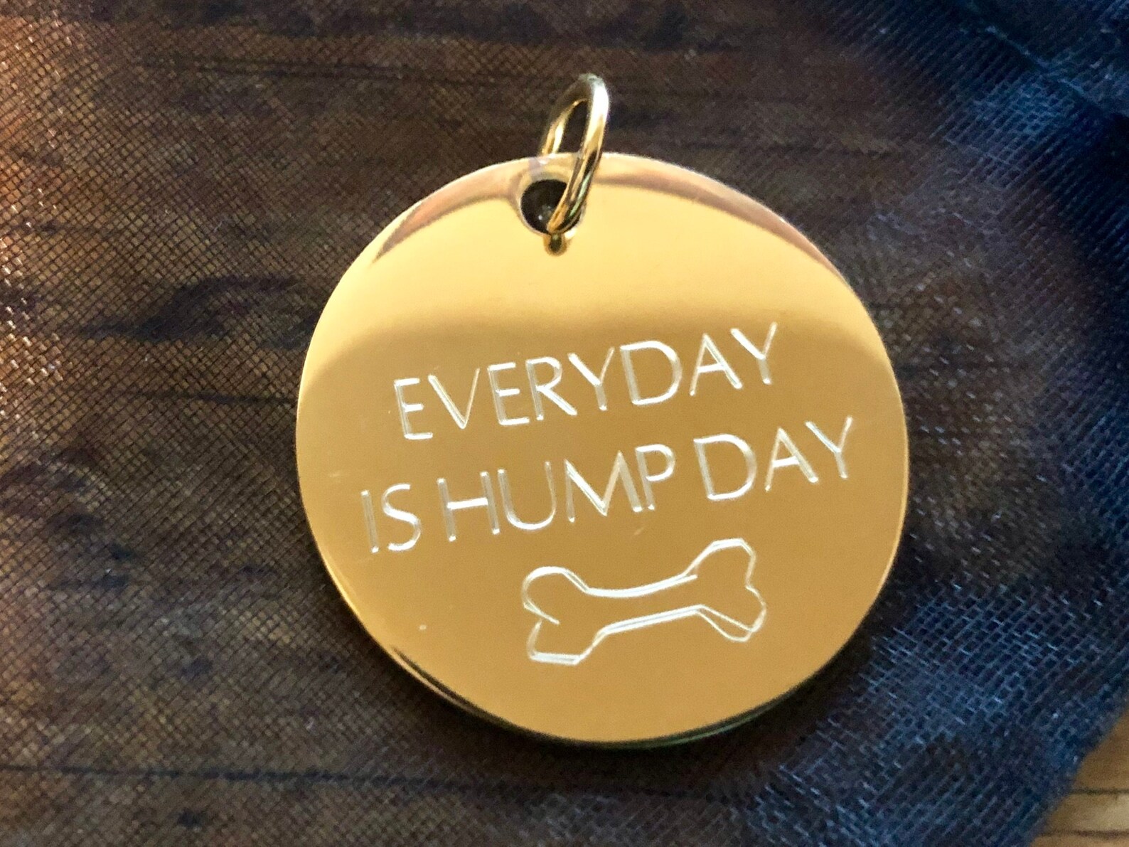 funny dog tags