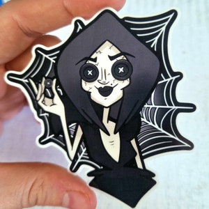 OTHER MOTHER Vinyl Sticker, Coraline, Halloween