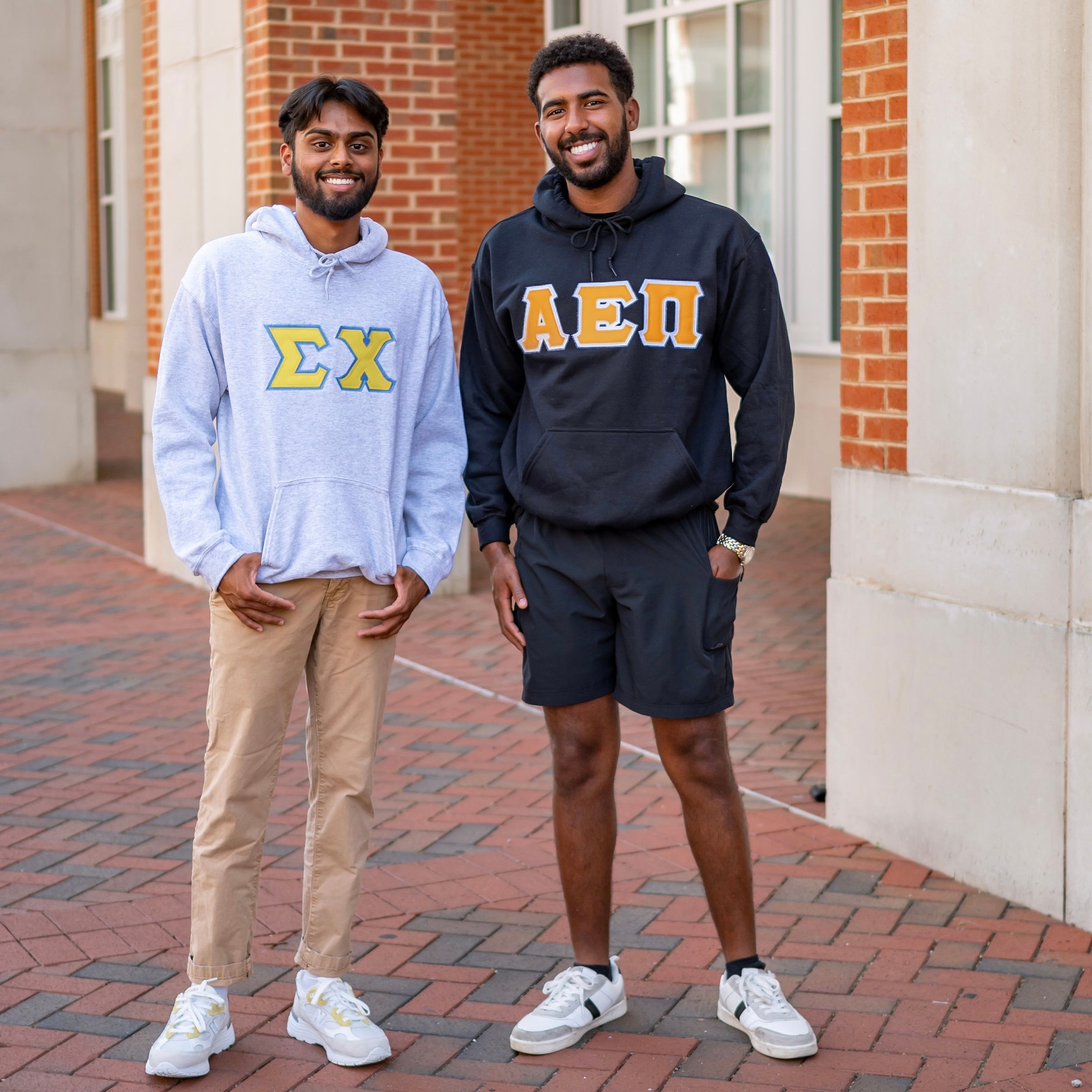 Basic Fraternity Chapter Greek Letter Hoodie Sweatshirt / Gildan Hoodie ...