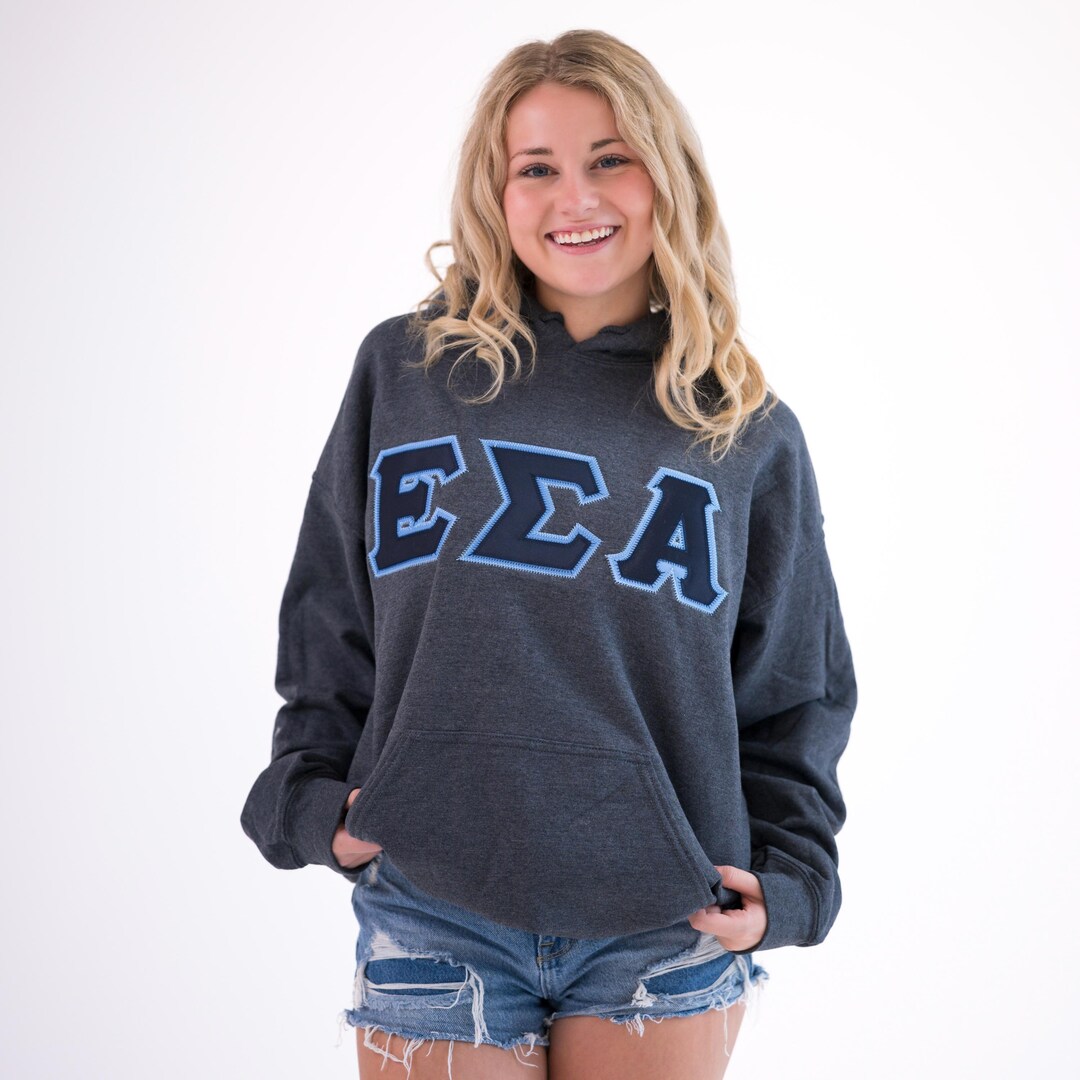 Epsilon Sigma Alpha Primary Logo Crewneck Sweatshirt - White