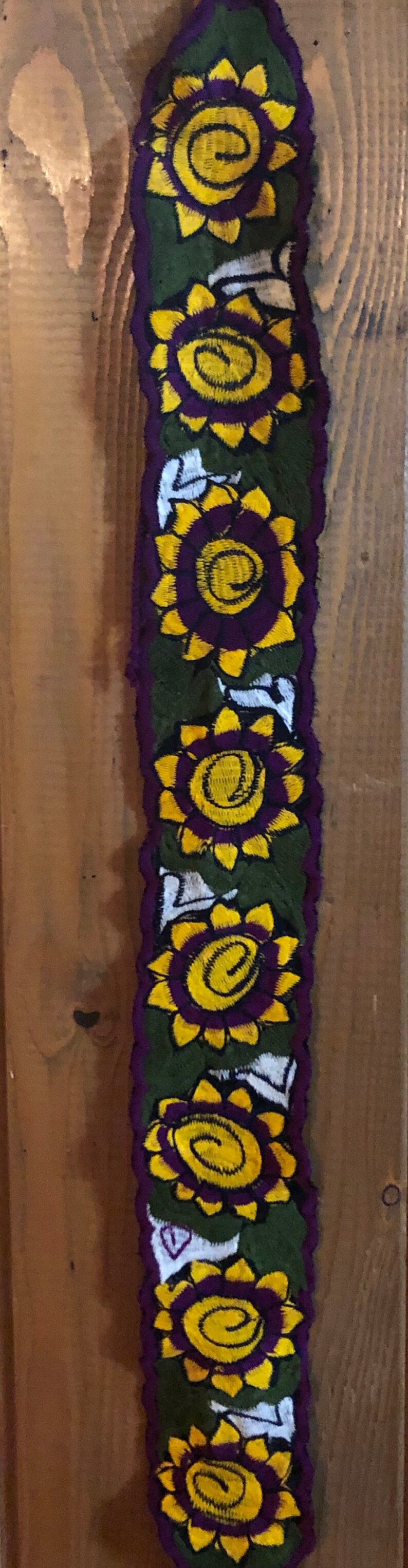 Only one of each style! Free Regular Shipping Mexican Floral Embroidered Belt PLEASE READ details for the measurements of each belt