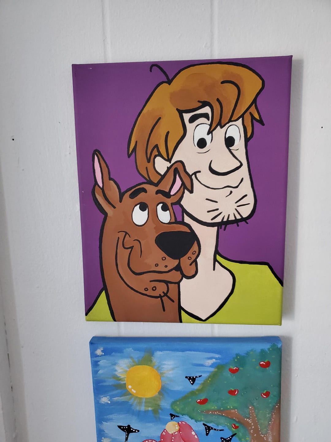 Shaggy and Scooby-doo Painting - Etsy