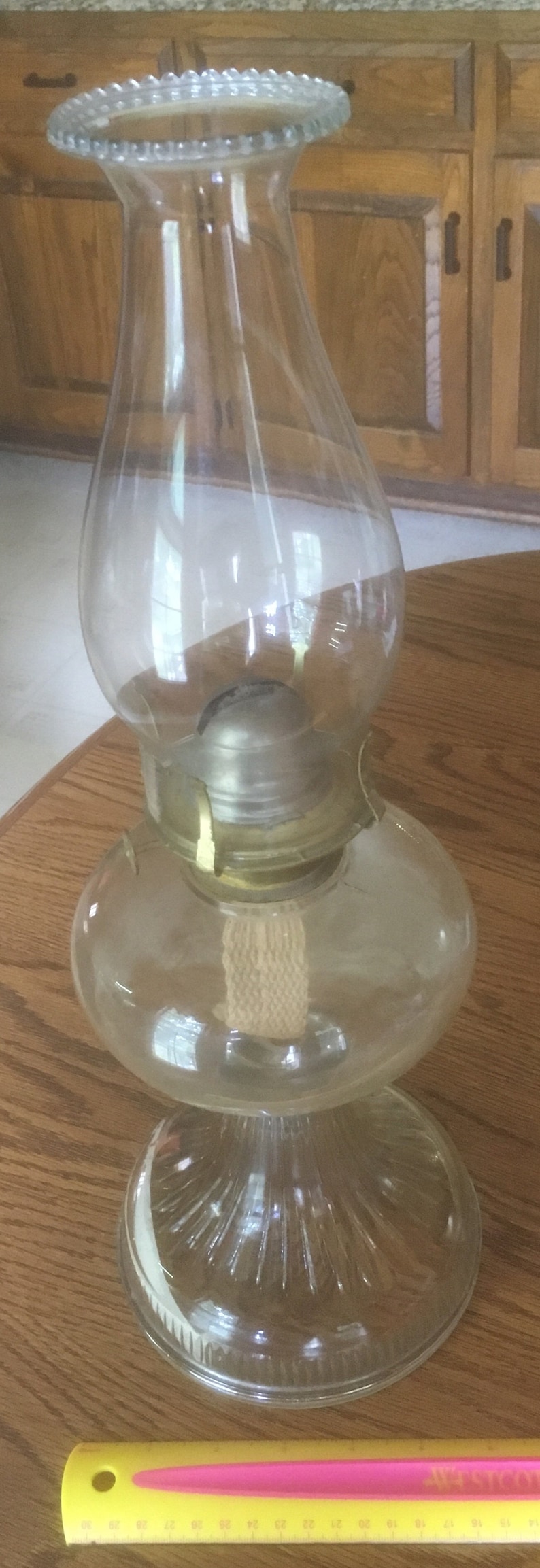 Primitive White Flame Light Co. Oil Lamp Etsy