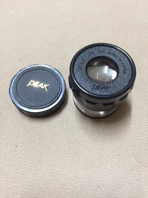 Peak Scale Loupe Lupe X10 Made in Japan Etsy