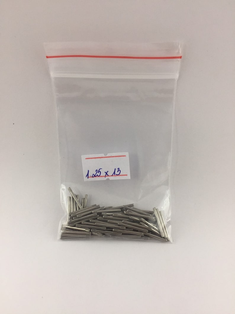 Knurled Link Pins for Rolex Straps Bands Bracelets Links Adjust Remove