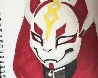 fortnite drift drawing - latwe rysunki z fortnite