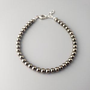 Men&#39;s Pyrite Bracelet AAAA
