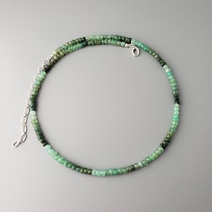 Collier Chrysoprase Ombré