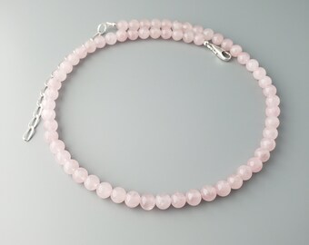 Madagascar Rose Quartz Necklace