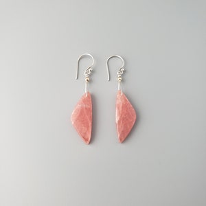 Rhodochrosite Earrings