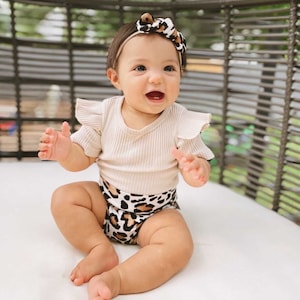 Cheetah baby clothes hot sale