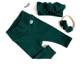 infant green tights