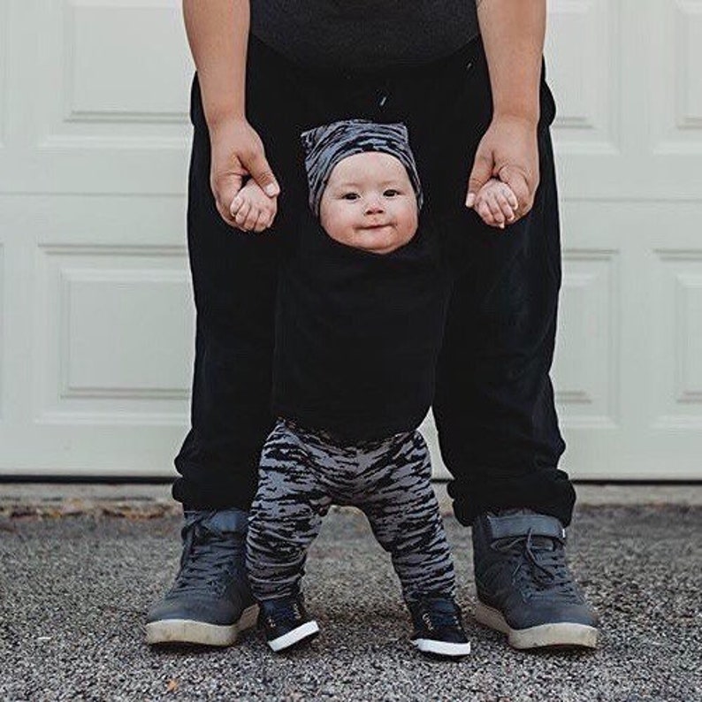 Baby Boy Grey and Black Zebra Print Leggings and Infinity Etsy