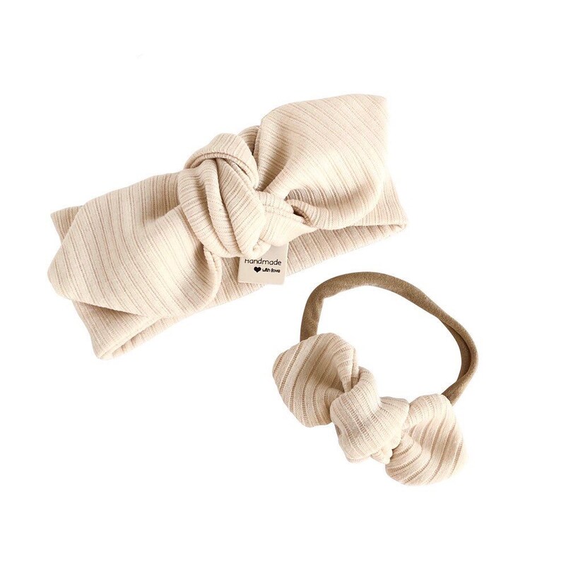 Baby Girl Top Knot Headband Set Preemie Newborn Headbands Etsy