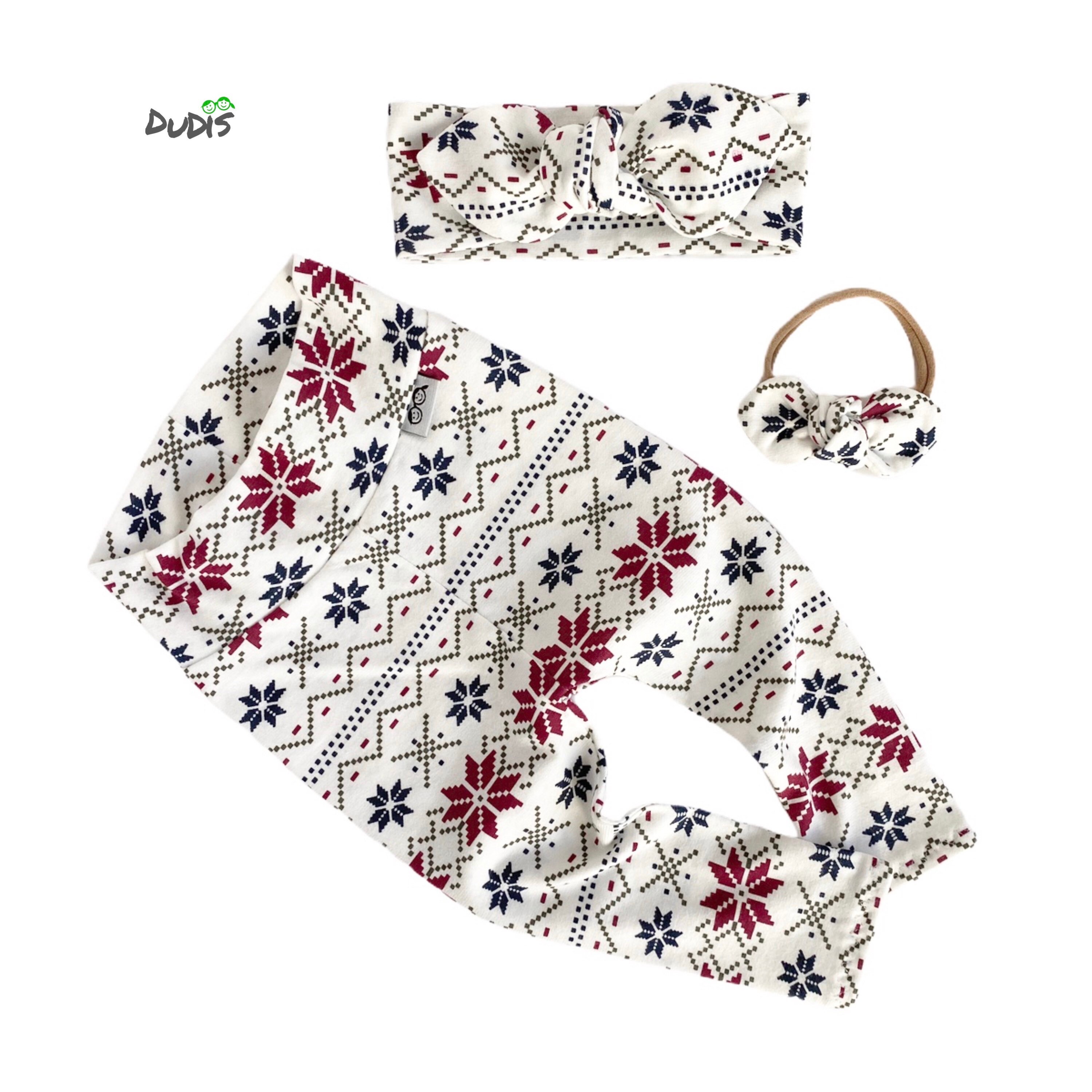 Ugly Christmas Sweater Pattern Leggings 